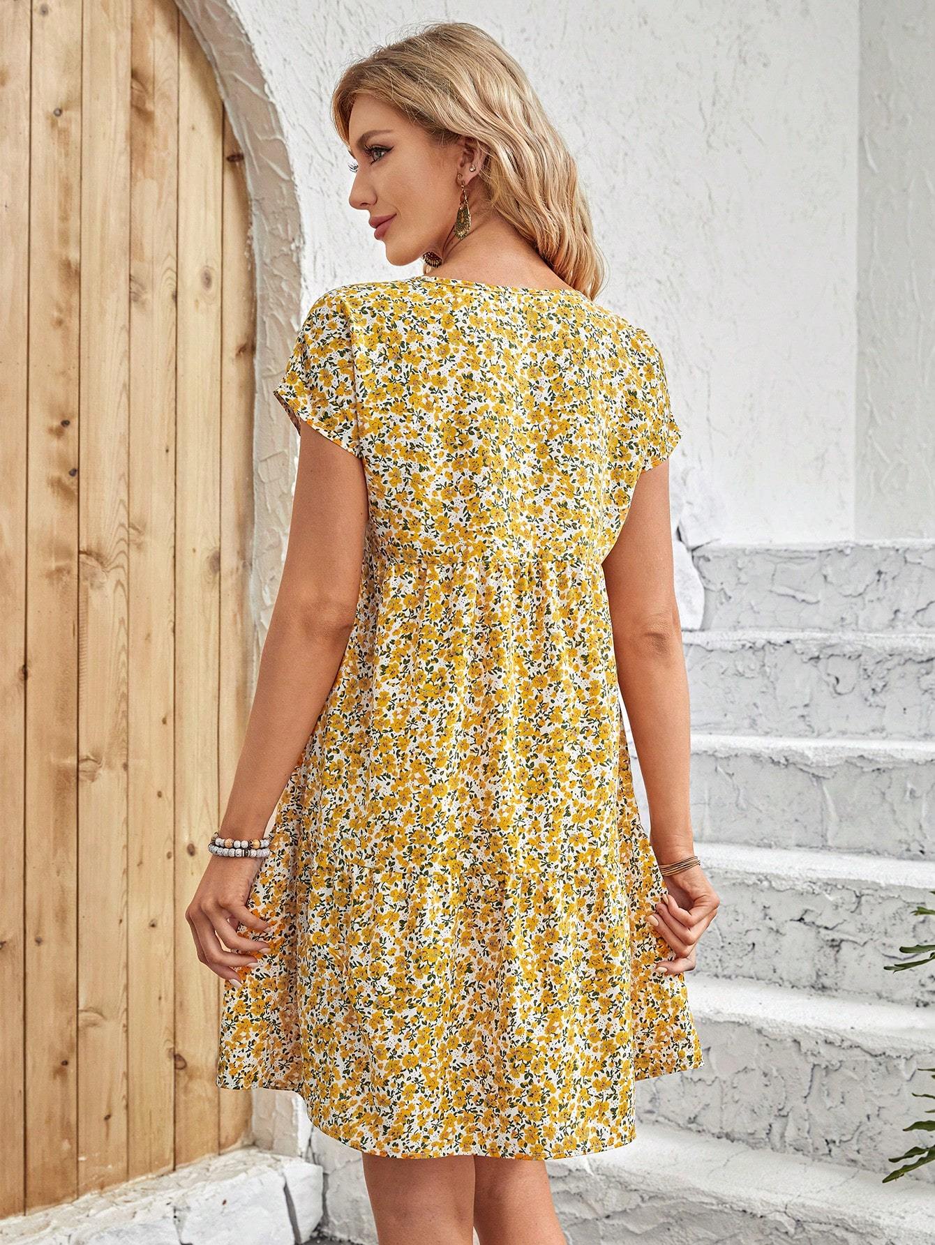 Women's Casual Short Sleeve Dress – Simple, Stylish & Ideal for Daily Outfits
